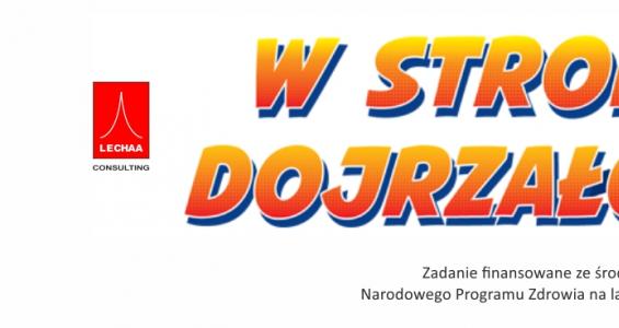 logo programu - pomarańczowy napis na białym tle - w stronę dojrzałości.jpg